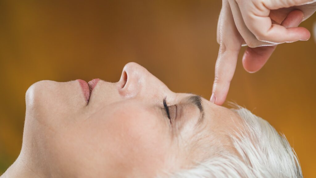 Marma Therapy. Ayurveda Face Therapy